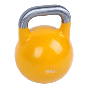 16KG Steel Competition Kettlebell with Slim Handle