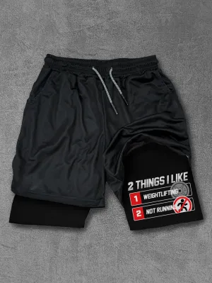 2 Things I Like Performance Training Shorts