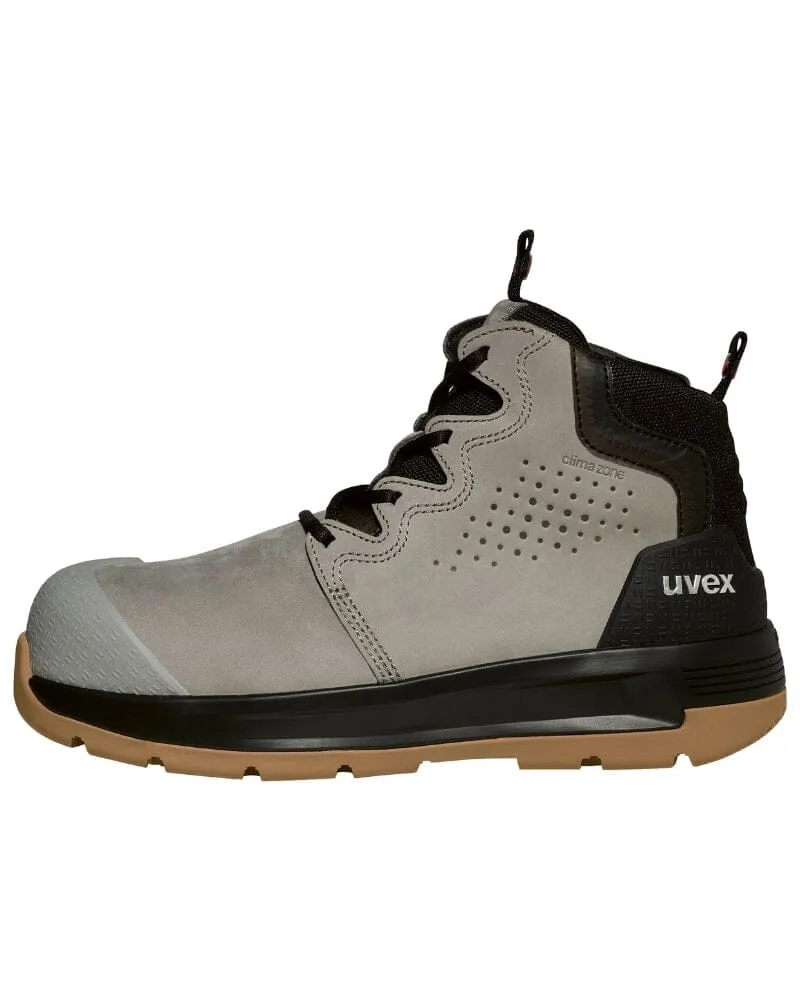 2 x-flow Zip Side Safety Boot - Wolf Grey