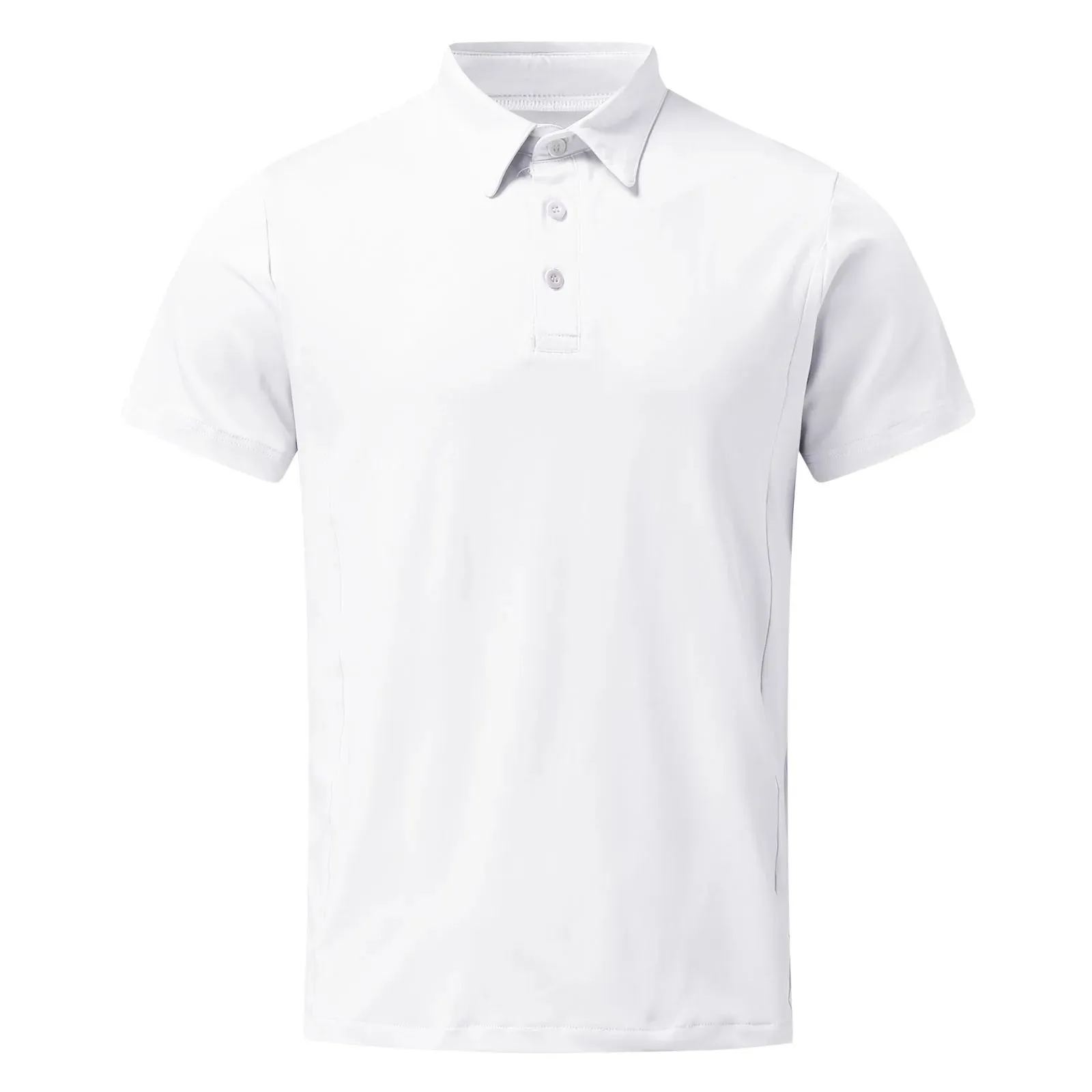 2023 Gym Polo Shirt for Men: Short Sleeve, Slim Fit Sports and Business Polo