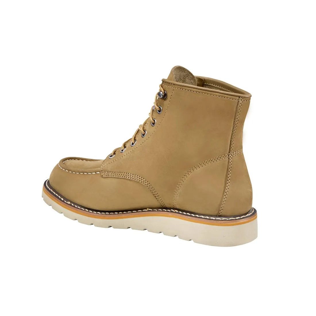 6" Moc Toe Wedge Soft Toe Boot Coyote