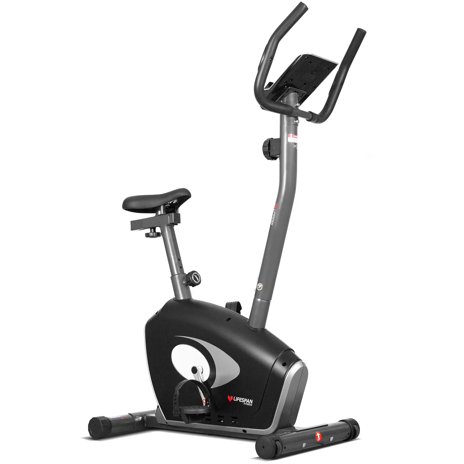 8-Level Resistance Exercise Bike, LCD Display - Lifespan Fitness