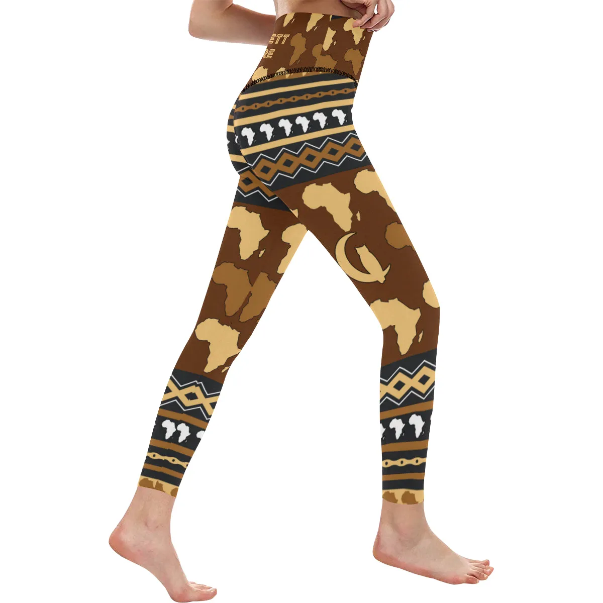 AFRIKAN ORNEMENT High-Waisted Legging