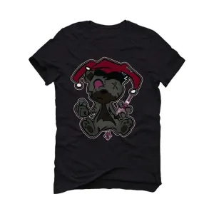 Air Jordan 4 retro PSG Bordeaux 2020 Black T-Shirt (TEDDY JOKER)