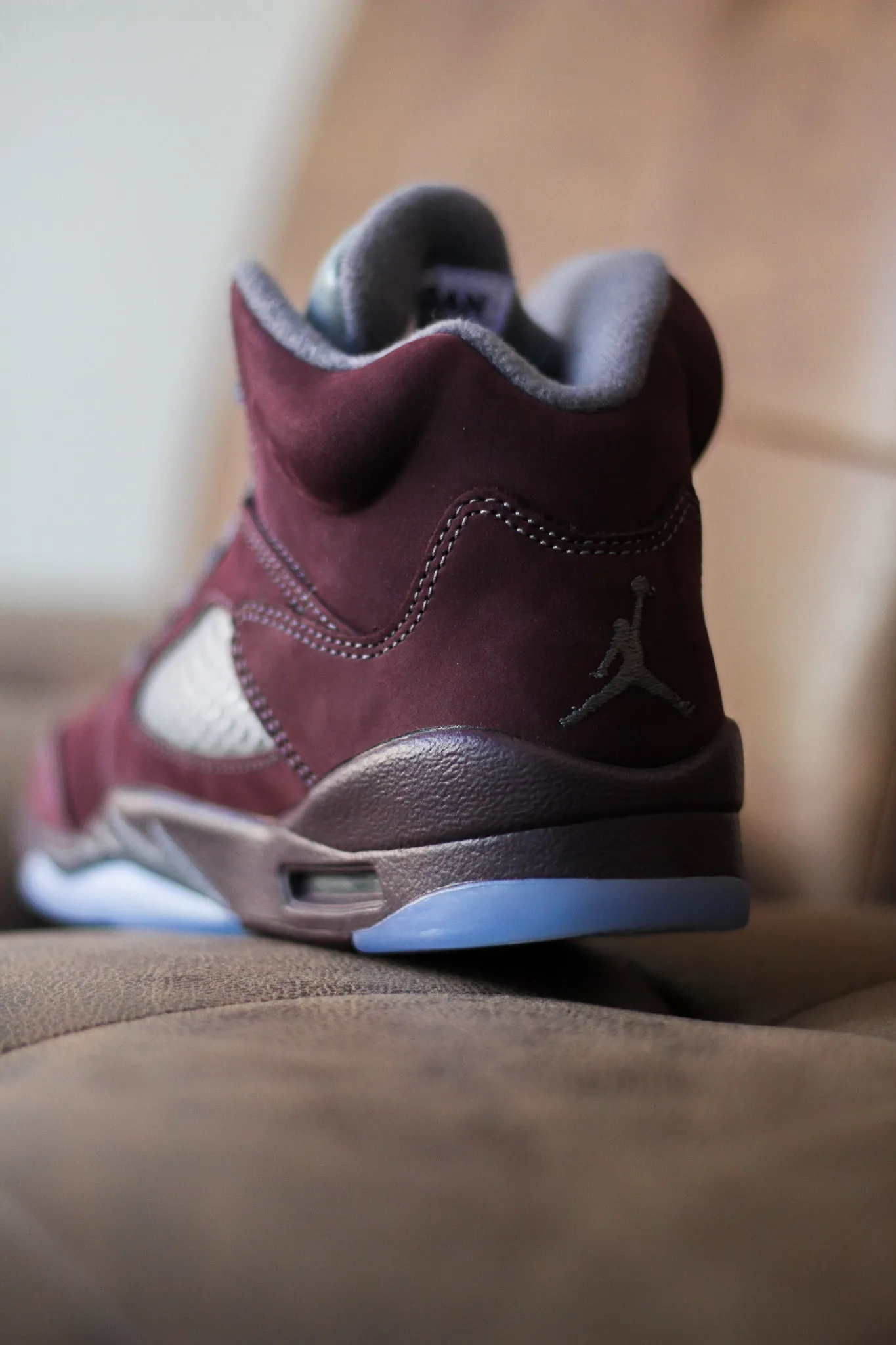 AIR JORDAN 5 RETRO (GS) "BURGUNDY"