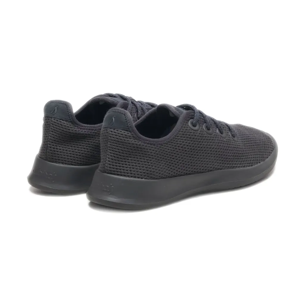 Allbirds Tree Runners Sport Shoes Fabric Black Colour For Men