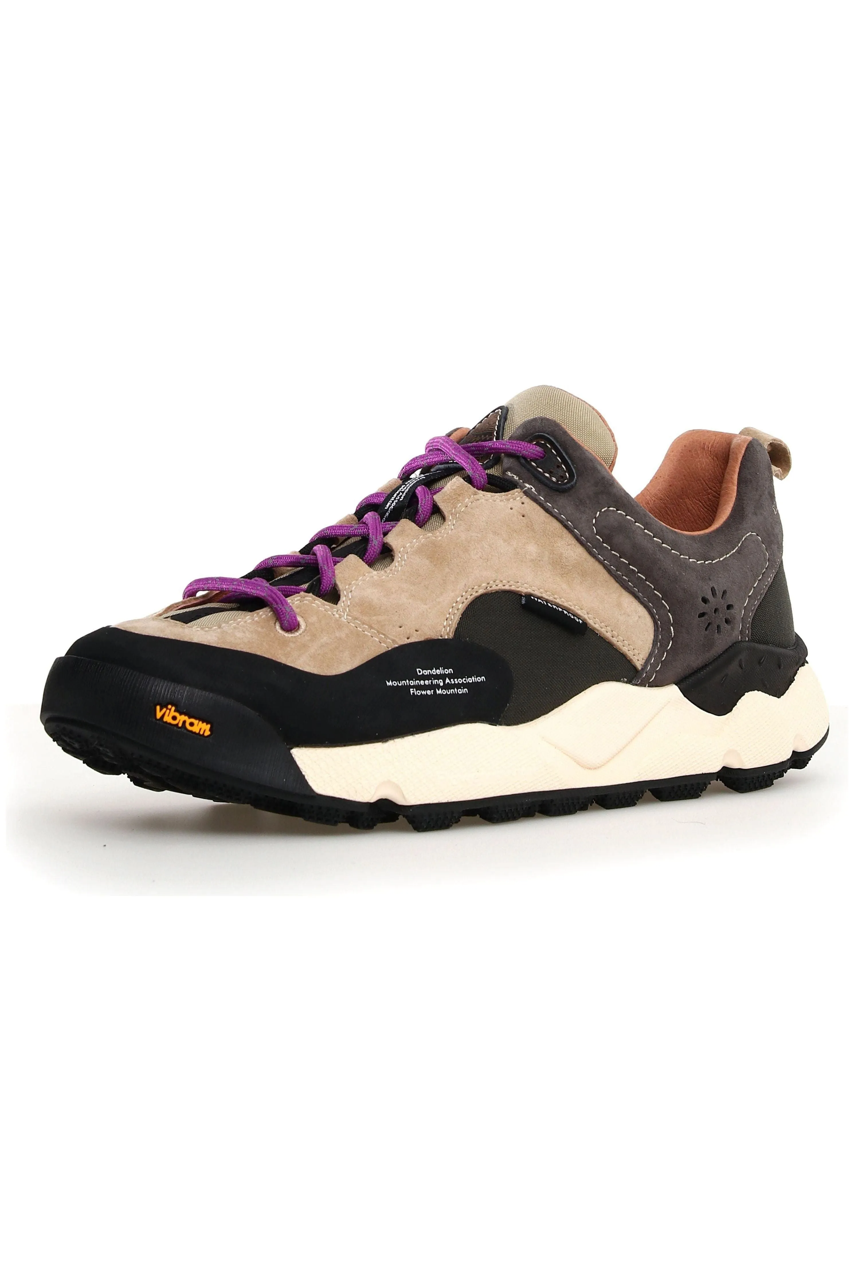 BackCountry Uni Suede/Vintage Nylon Sneaker - Grey/Antracite