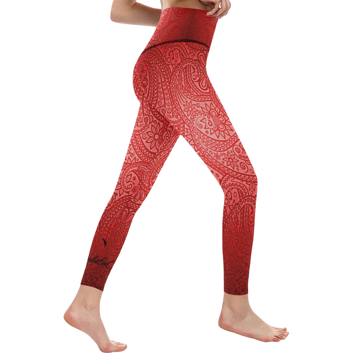 BANDANA LUXURY Bs'UP High-Waisted Leggings