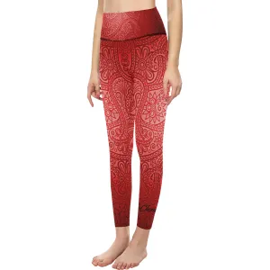 BANDANA LUXURY Bs'UP High-Waisted Leggings