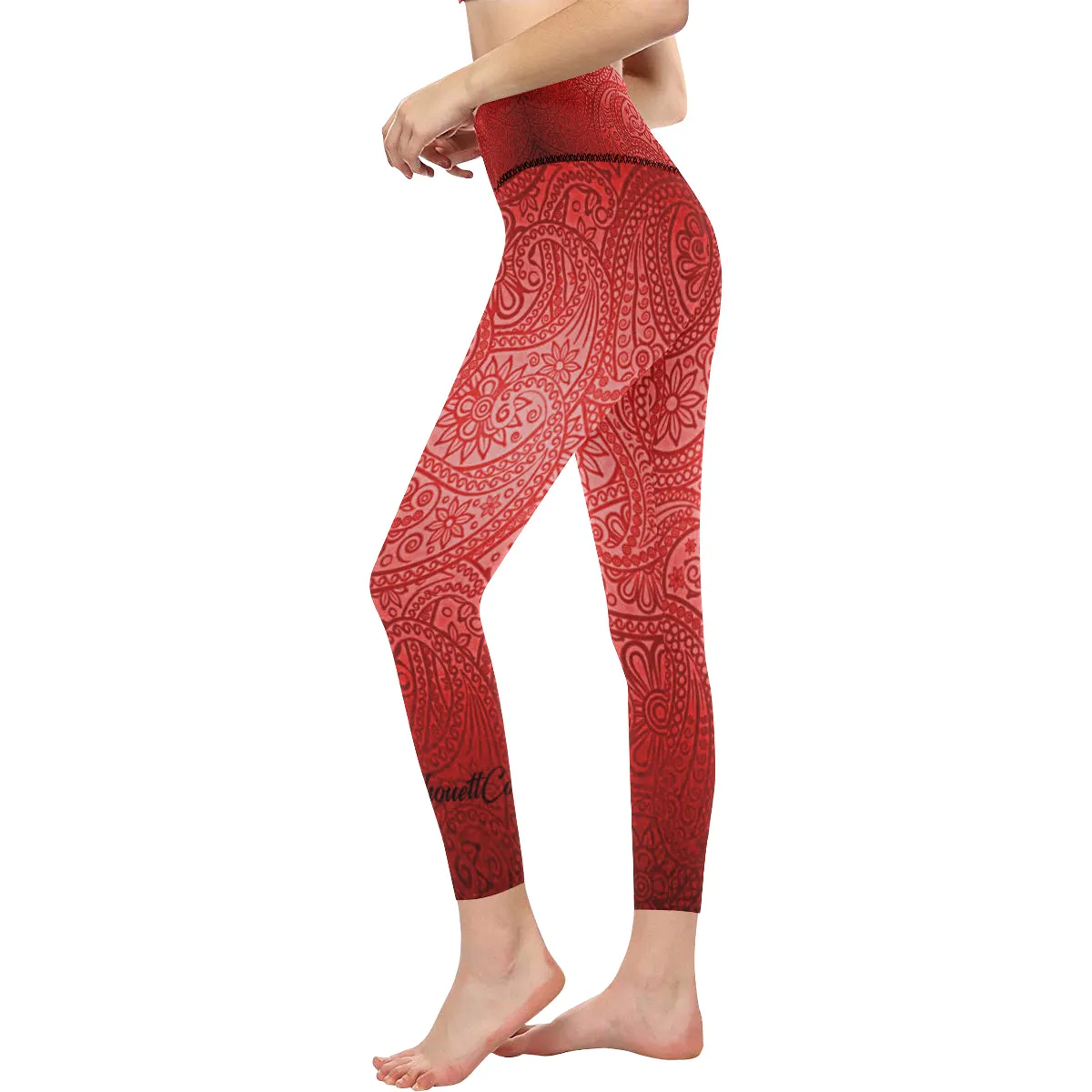 BANDANA LUXURY Bs'UP High-Waisted Leggings