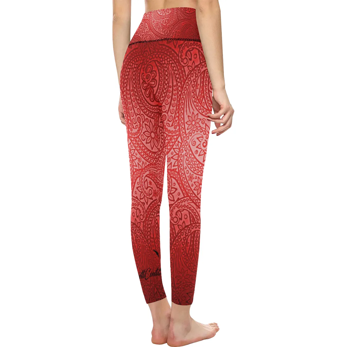 BANDANA LUXURY Bs'UP High-Waisted Leggings