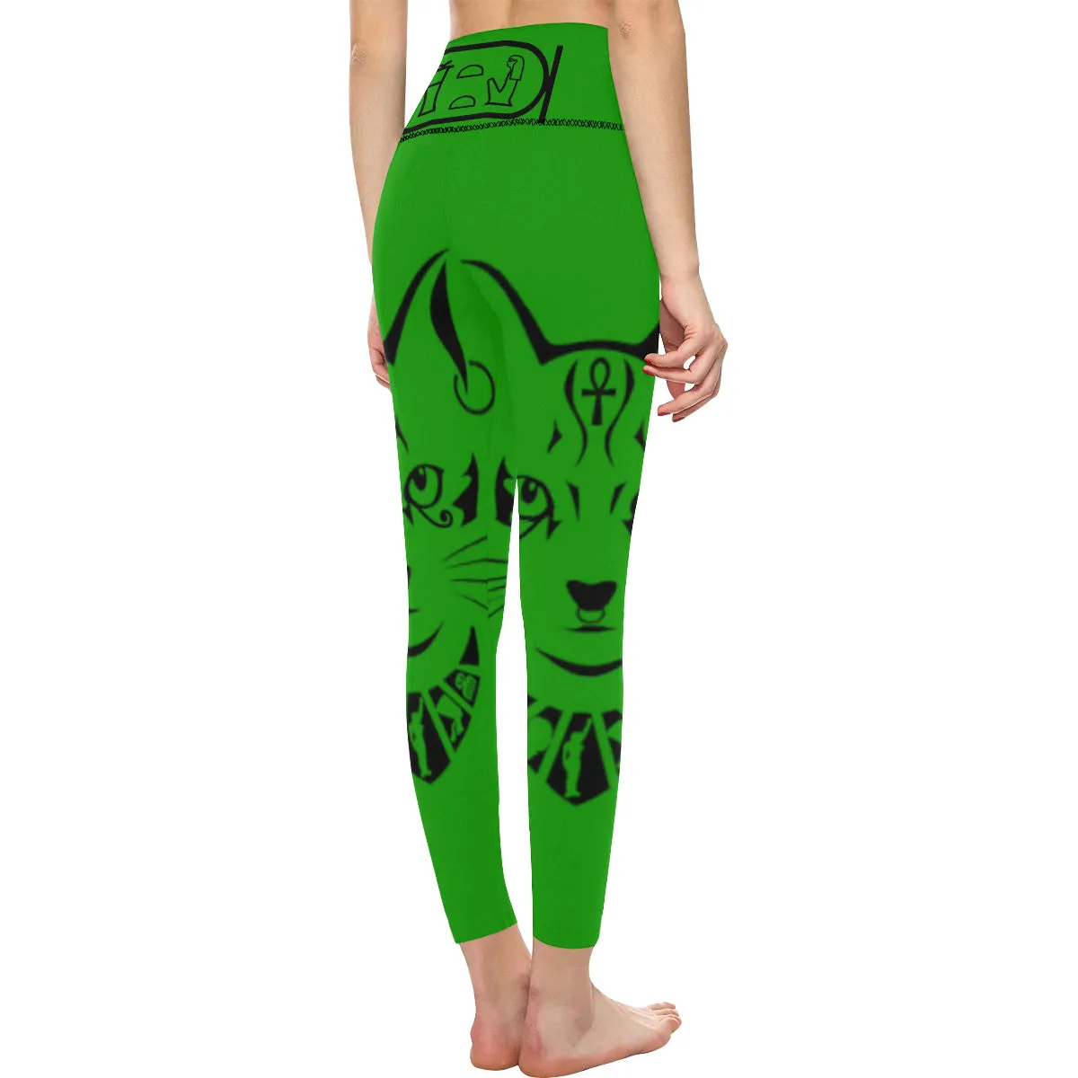 BASTET GREN All Over Print High-Waisted Leggings