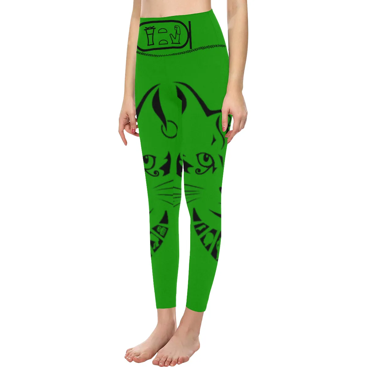 BASTET GREN All Over Print High-Waisted Leggings