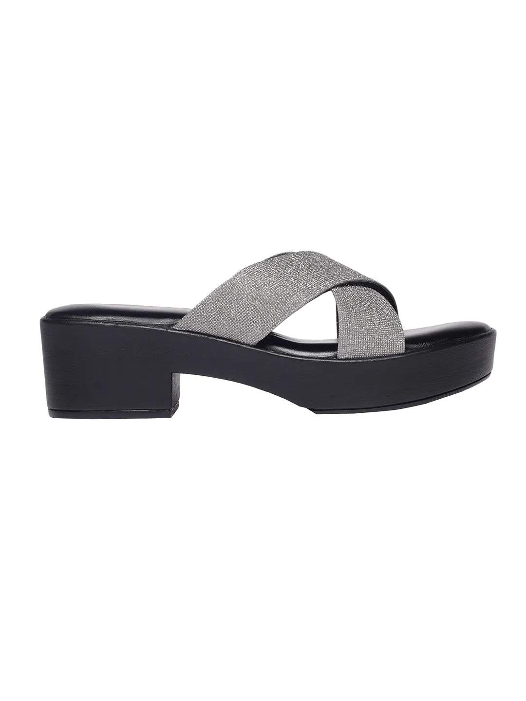 Baylin Gun Metal Platform Heels