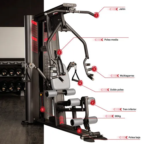 BH Fitness Indar G127 Light Commercial Multi-Gym