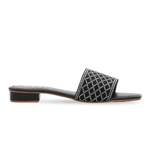 Black Fancy Slipper FN7705