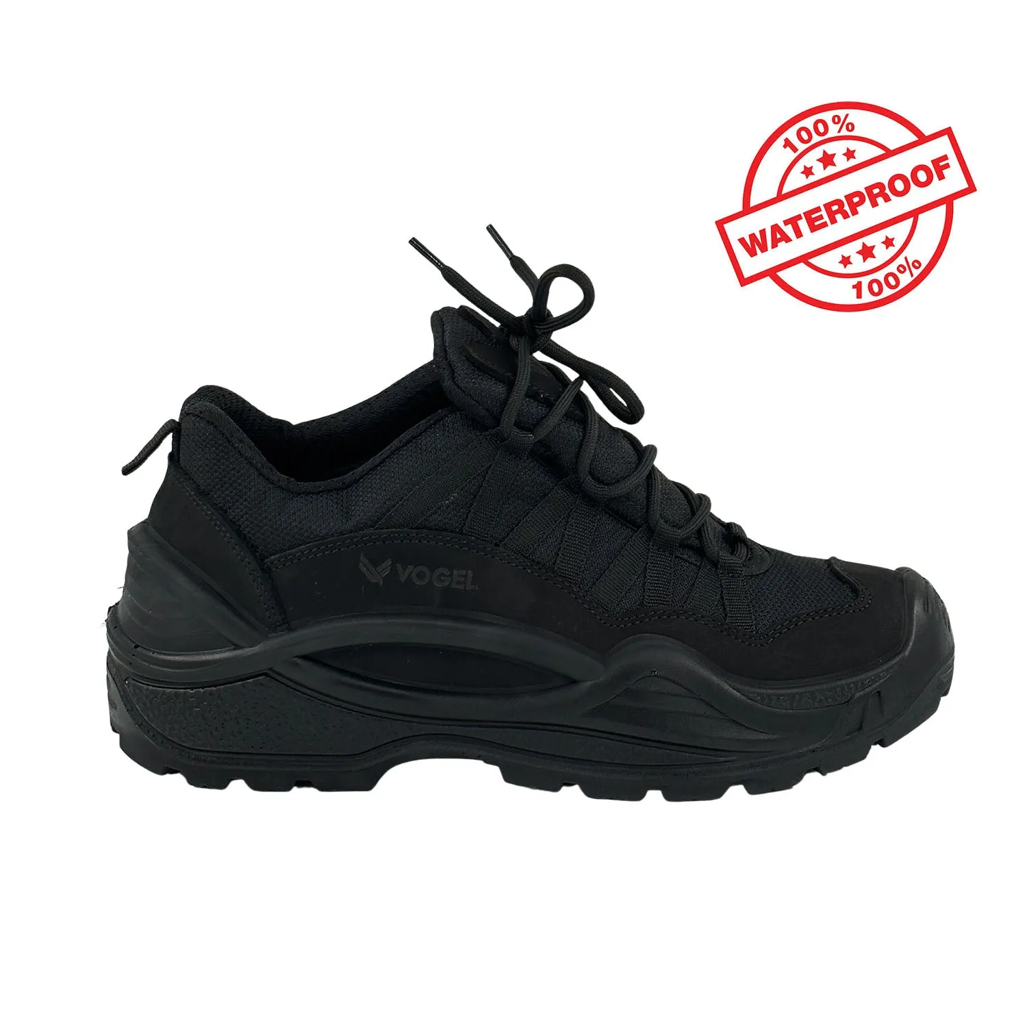 Black Tactical Military Waterproof Outdoor Shoes (CRW3)