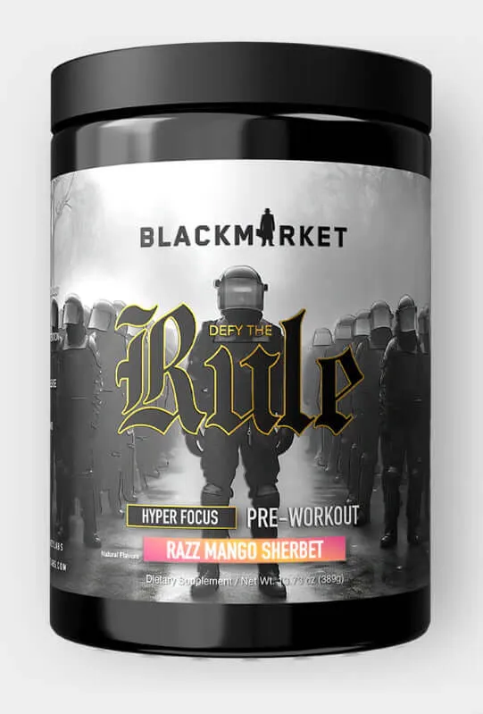 BlackMarket - Rule - The BEST Nootropic Pre Workout