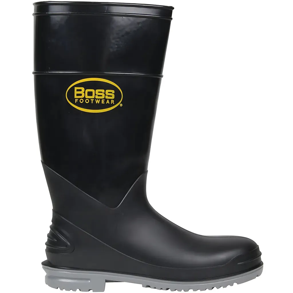 Boss 383-890/7 16" Black Polyblend Steel Toe and Shank Boot