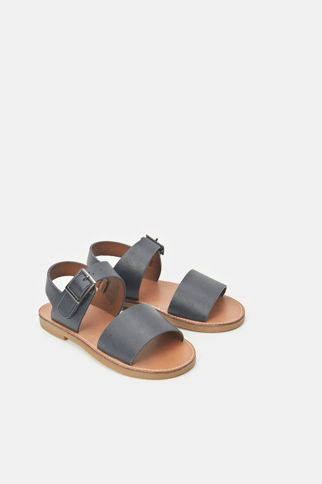 Boys Navy Comfort Sandals