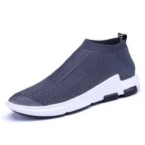 Breathable Wear-Resisting Knitted Men Shoes