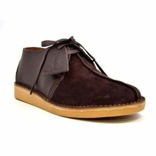 British Walkers Kingston Desert Trek Men's Brown Leather and Suede