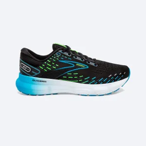 Brooks Glycerin 20  Men's Road-running Shoe in Black/Hawaiian, Grey Chili Oil Orange, Black & Blue/Orange