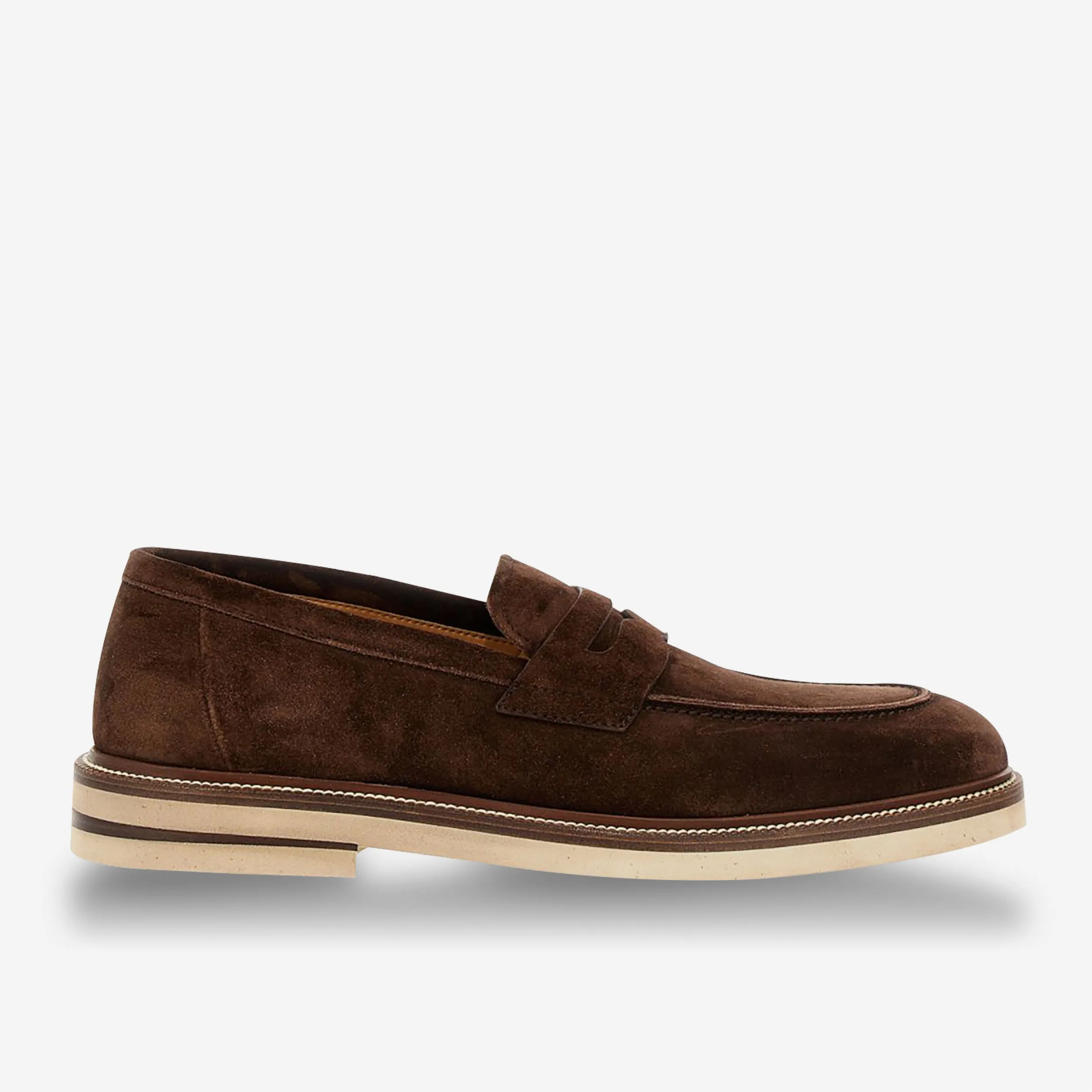 Brunello Cucinelli Suede Loafers