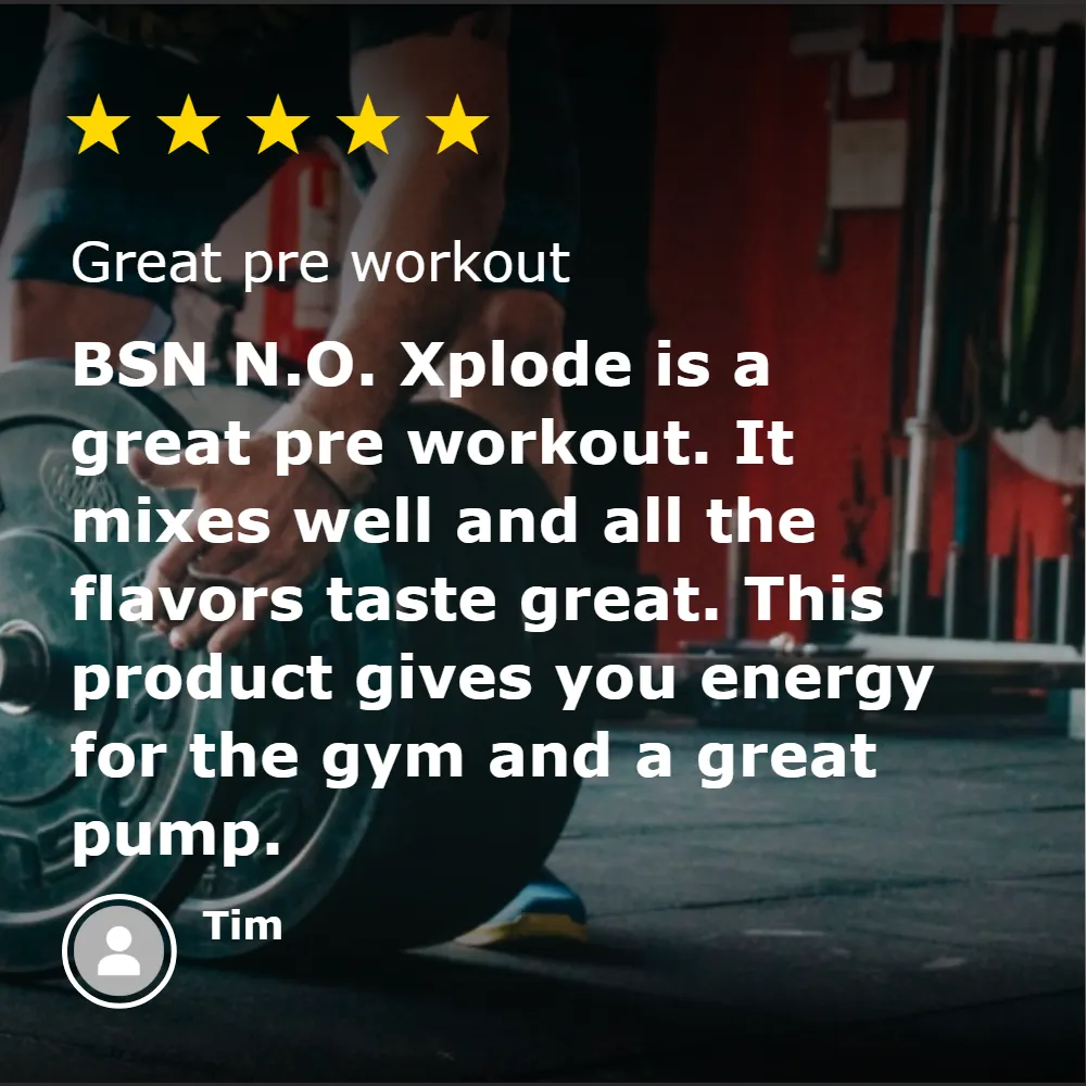 BSN N.O. XPLODE Pre-Workout Igniter