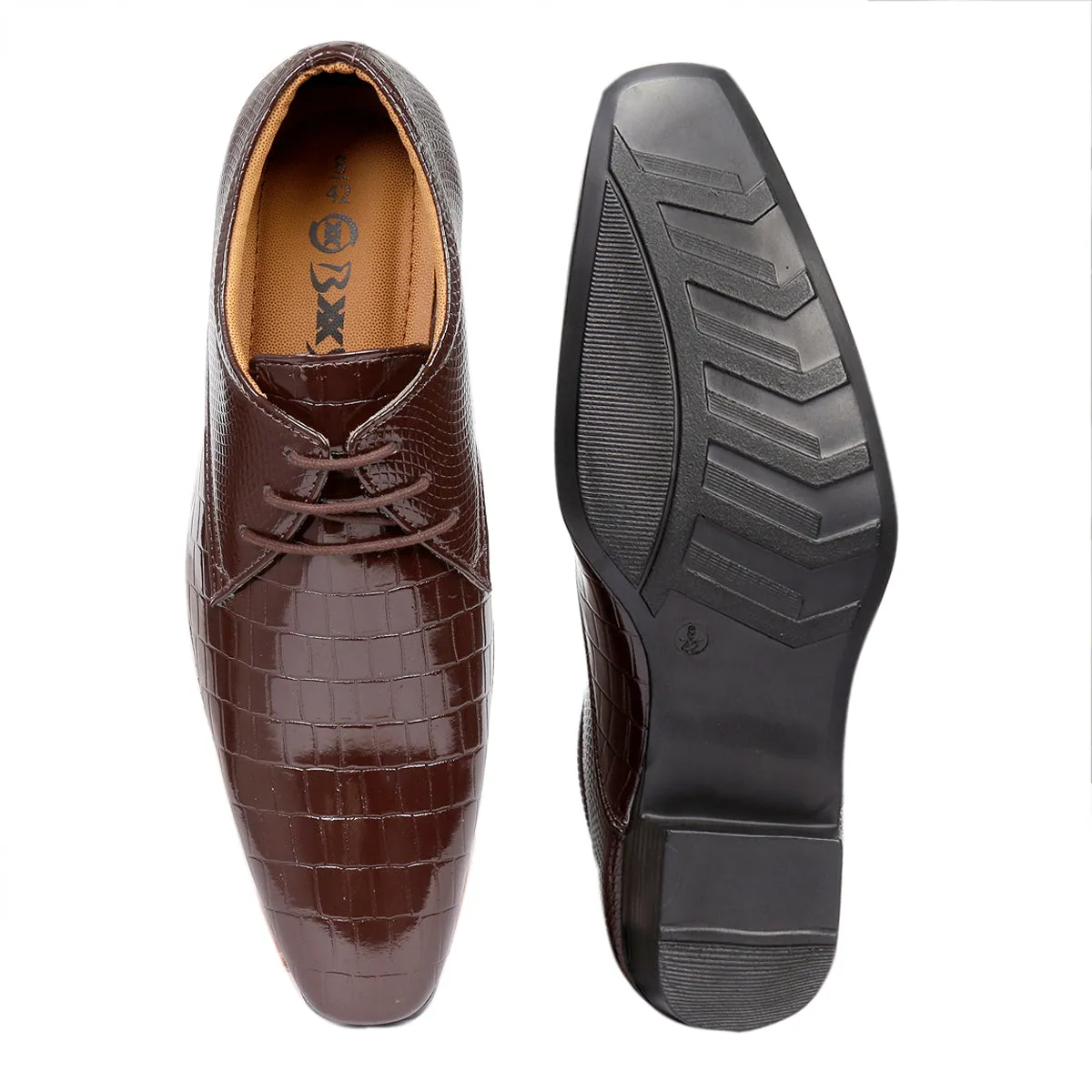 BXXY Men's Height Increasing Wedding Wear Premium Shoes