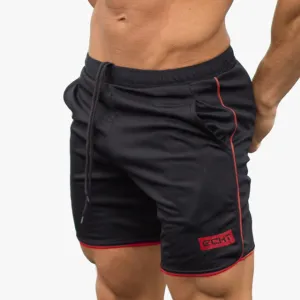 Casual Bodybuilder Calf Length Workout Shorts