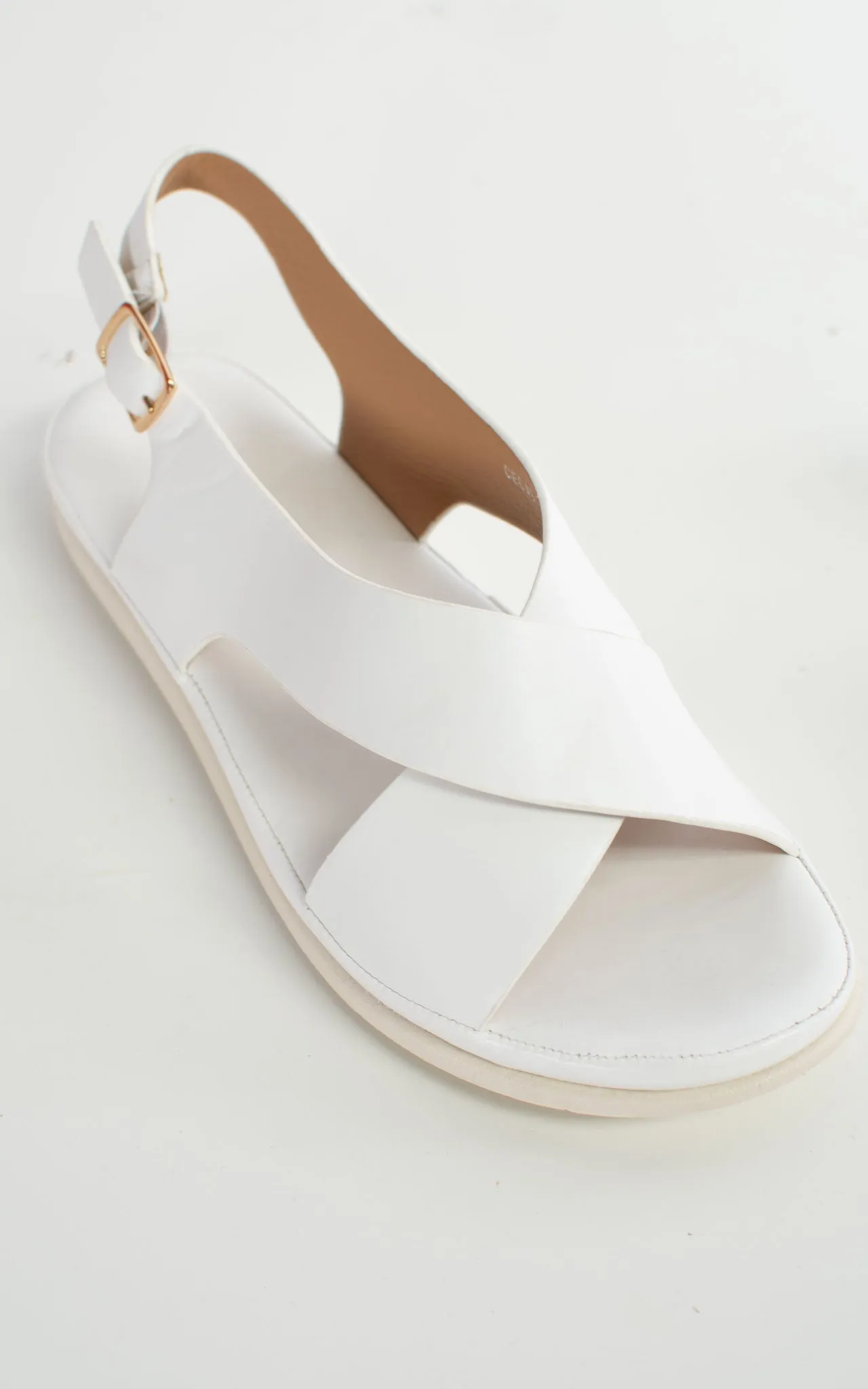 Cecilia Sandals | White