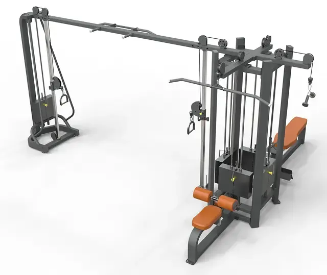 Commercial Heavy Duty 5 Station Gym