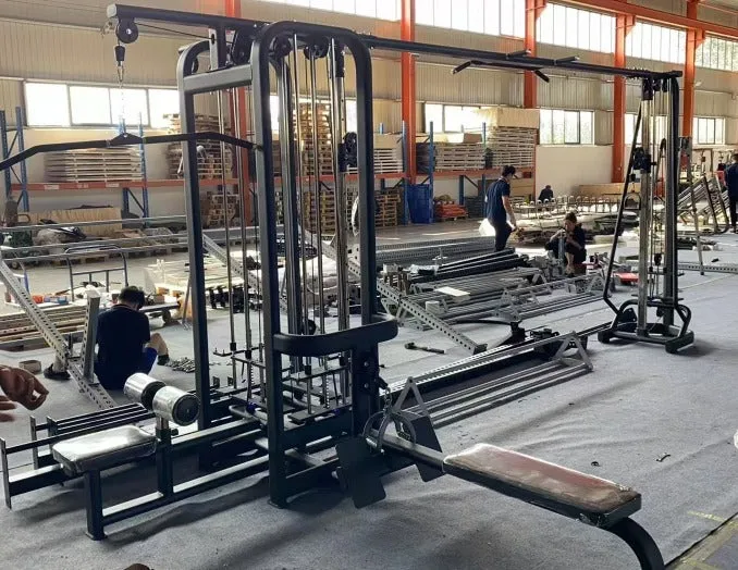 Commercial Heavy Duty 5 Station Gym