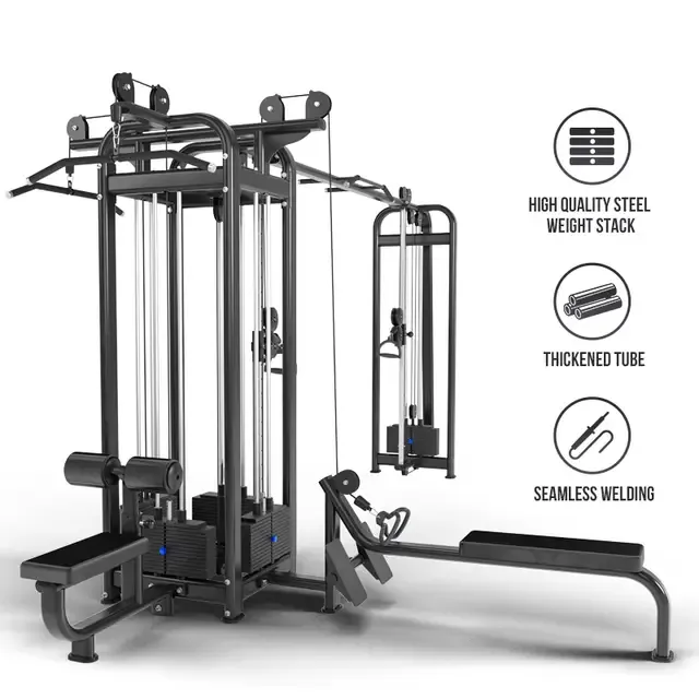 Commercial Heavy Duty 5 Station Gym