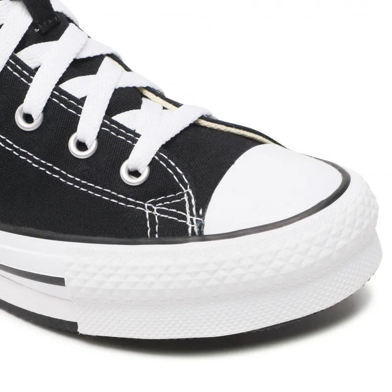 Converse sneakers alta in tela da ragazza Chuck Taylor All Star Eva Lift Hi 272855C nero-bianco