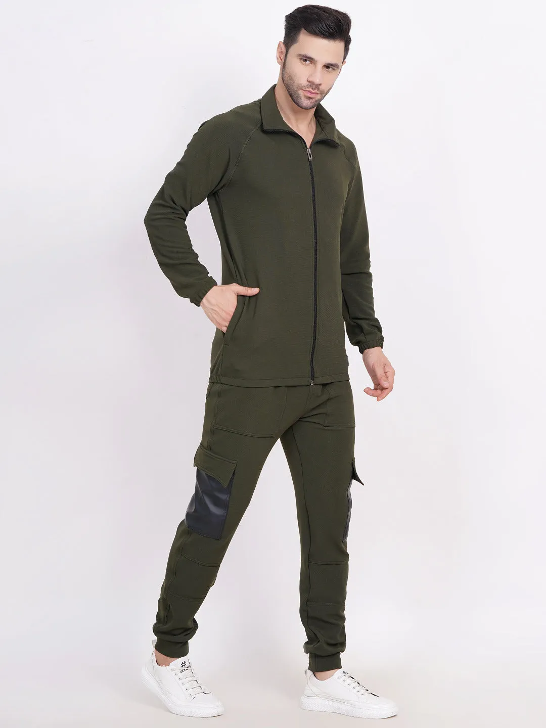 coord set men - Cargo & Jacket Co-Ord Set for Men - Dry-FIT