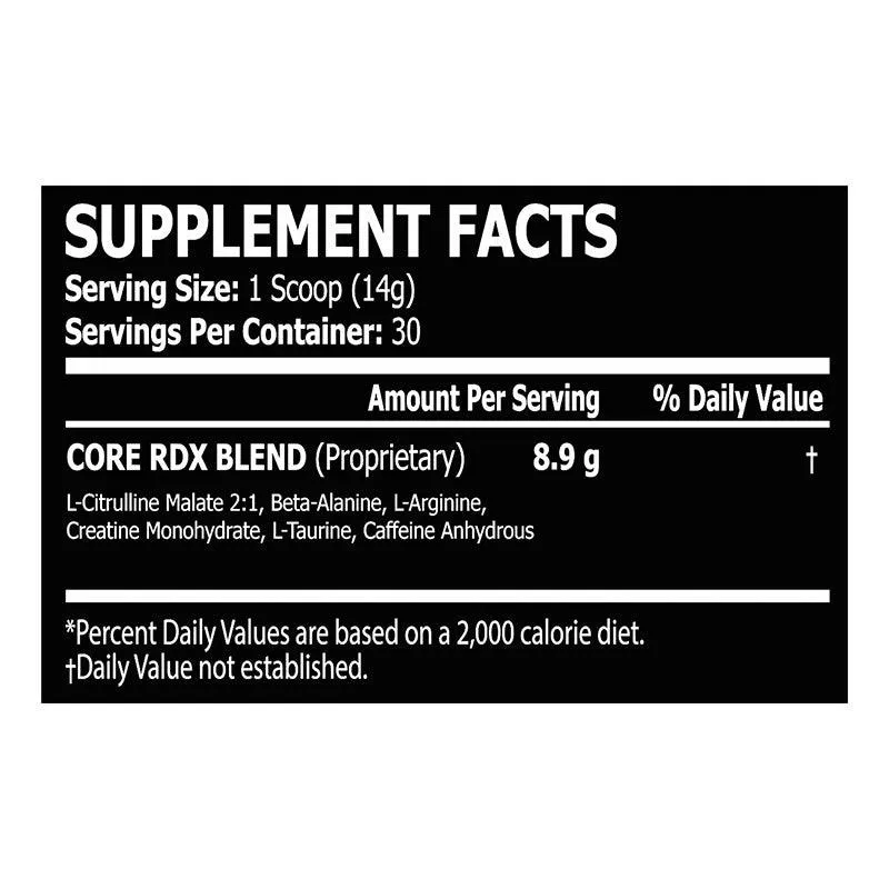 Core Champs Rdx Pre-workout 30 Servings