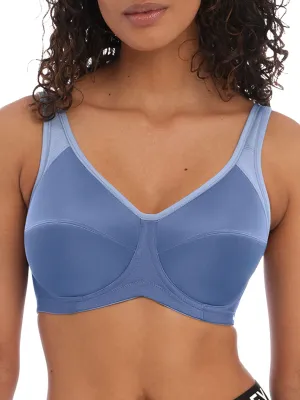 Core Sports Bra - Denim