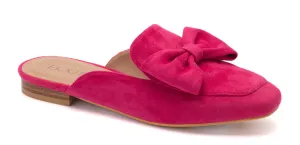 Corky's Hello Fall Mule Sandals - Fuchsia Suede