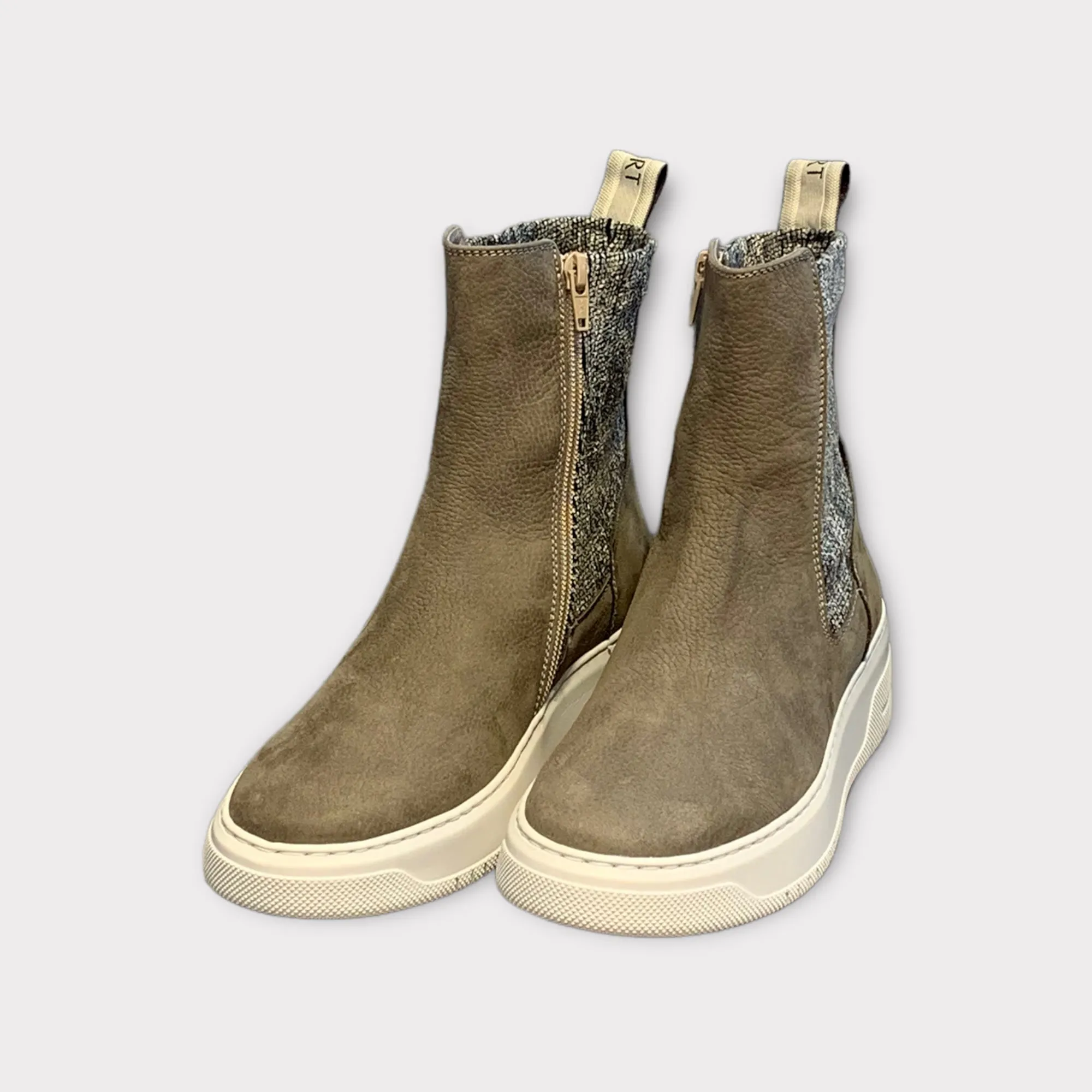 DL Sport Sporty Boots Taupe