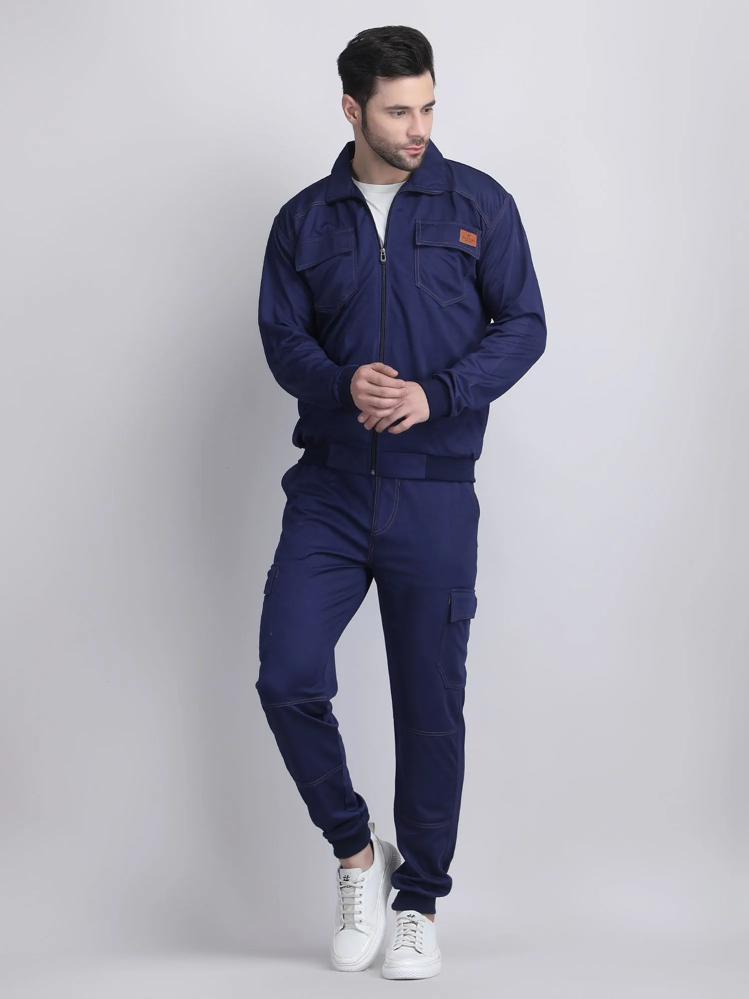 Dry FIT matching sets men - Cargo Jogger - Jacket and T-shirt