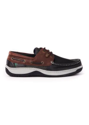 Dubarry Regatta Mens Decks Shoe Navy/Brown