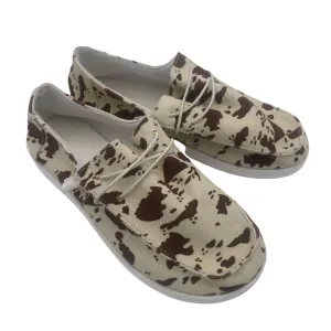 EL- ELLIOT FLAT SHOE-COW 9