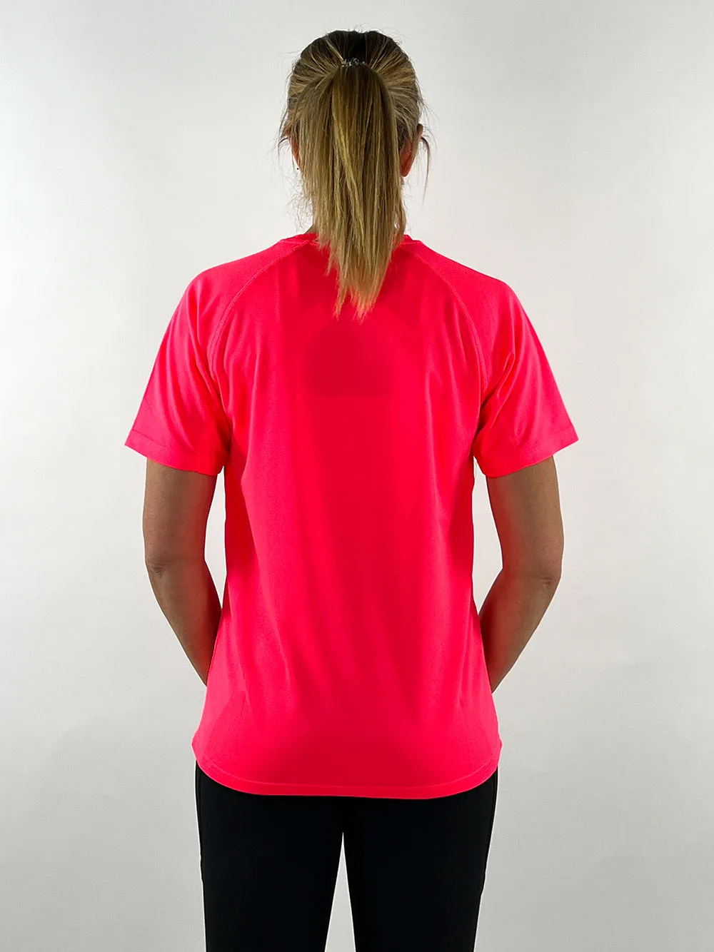 Electric Pink Active Llama T-Shirt