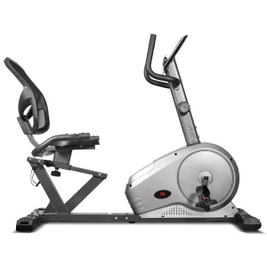 Ergonomic Recumbent Exercise Bike with LCD & 10 Levels - Lifespan Fitness RC-81