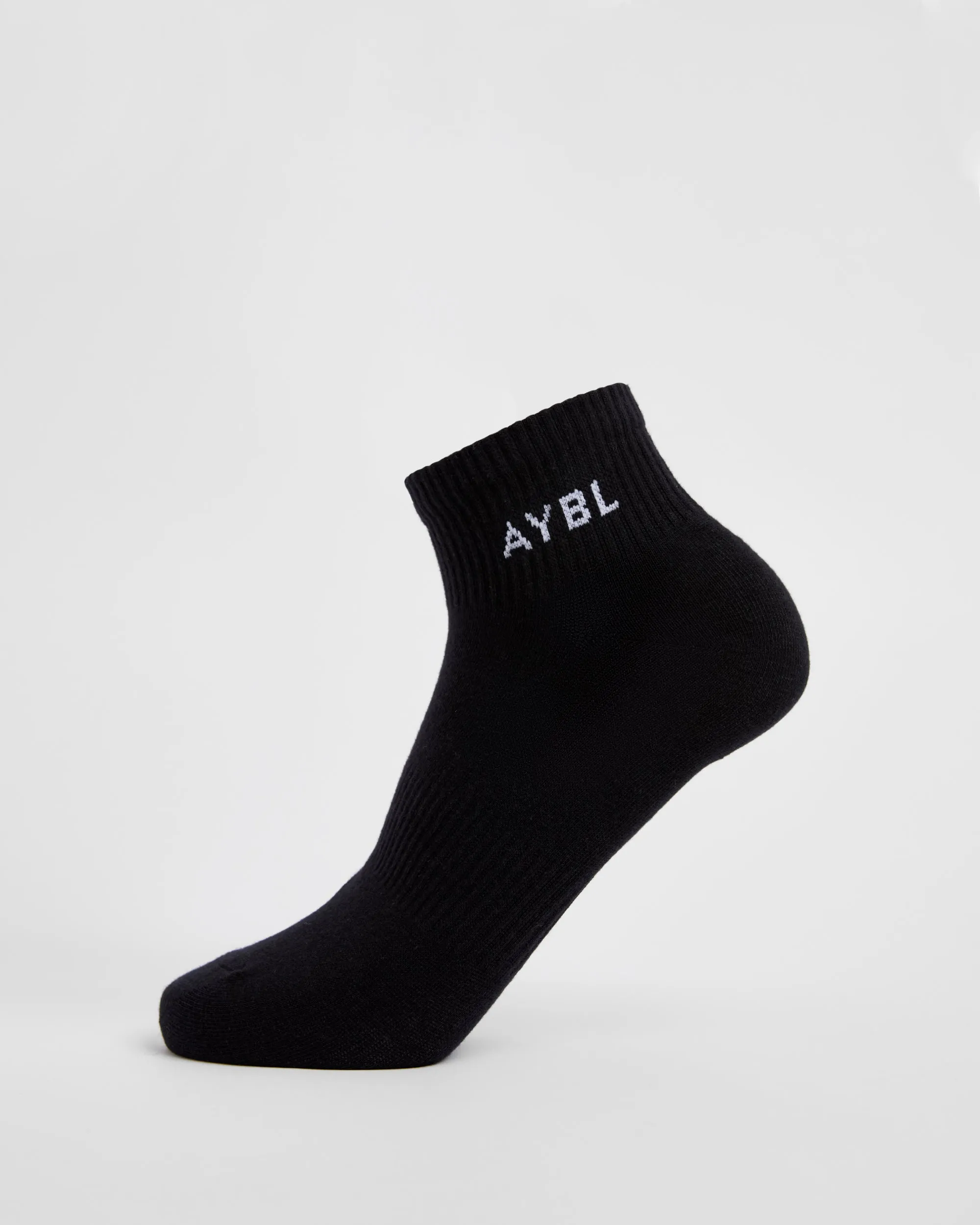 Everyday Ankle Socks (3 Pack) - Black