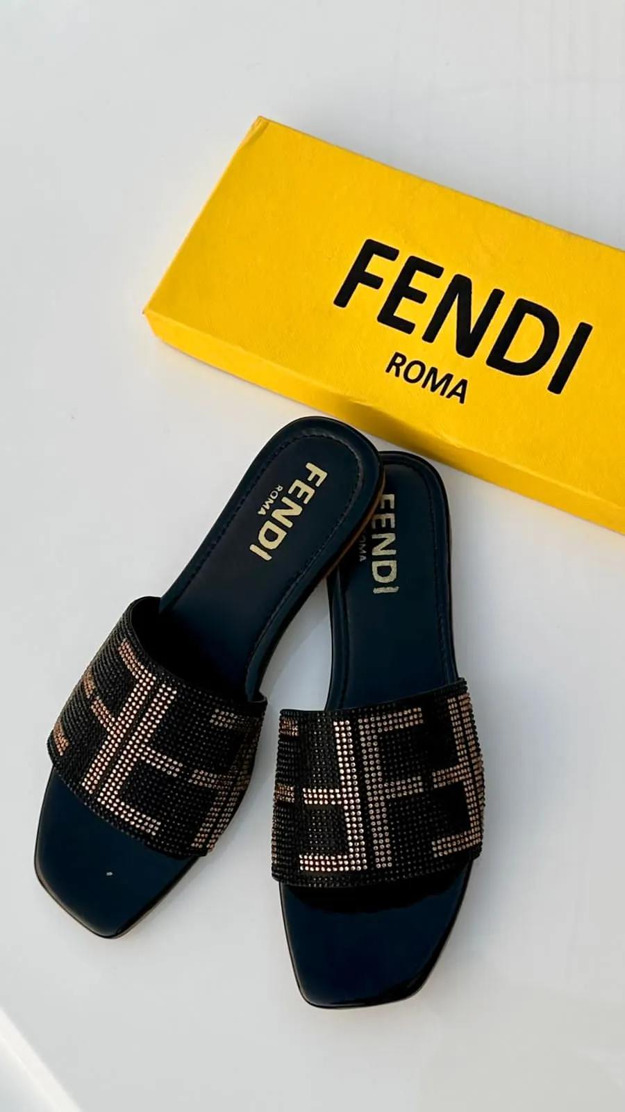 Fendi Illusion Flats (Black)