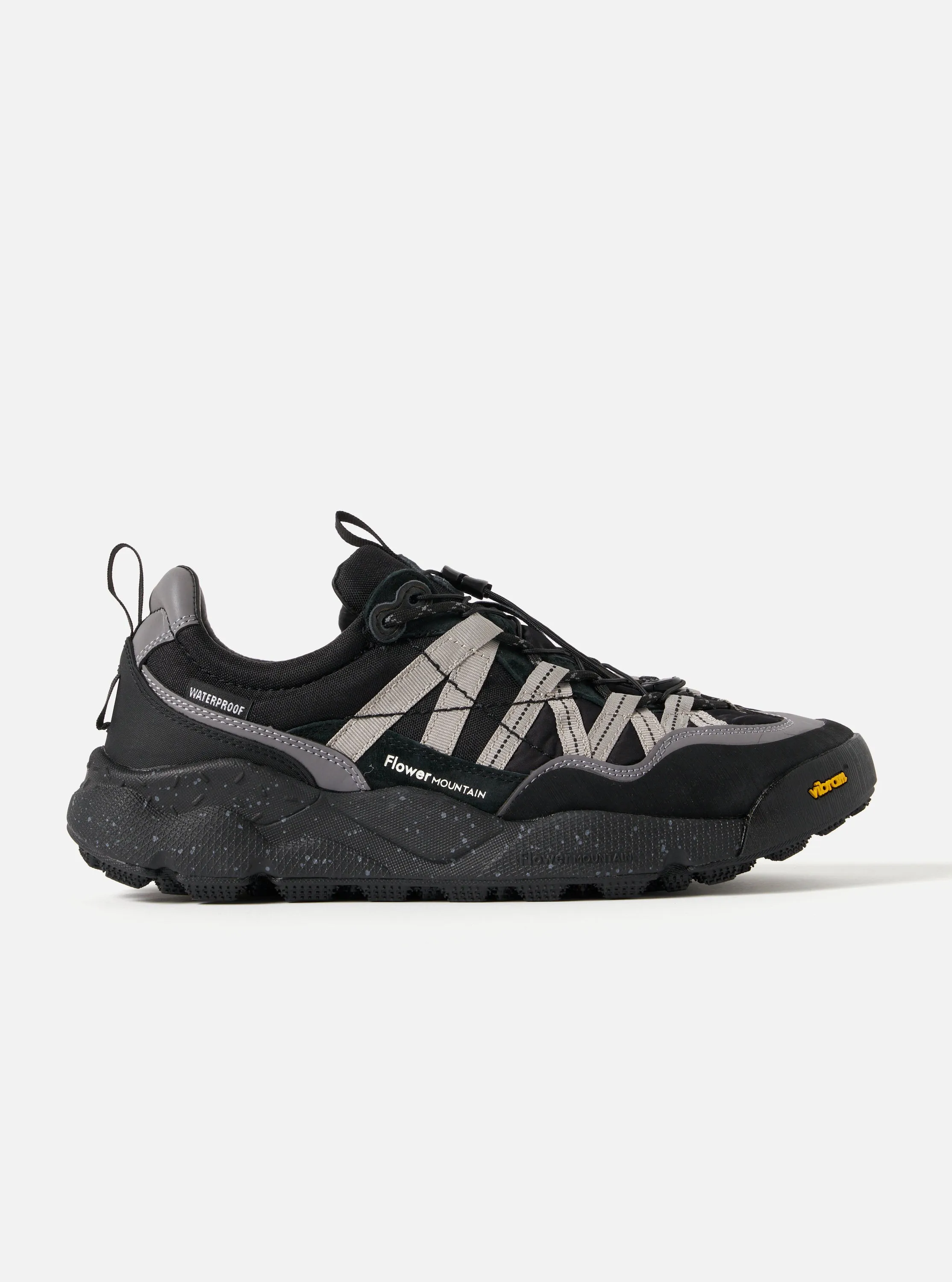 Flower Mountain Iwano Uni in Anthracite/Steel Suede/Nylon