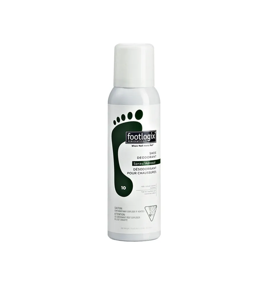 FOOTLOGIX #10 Shoe Deodorant Pump Spray w/ Tea-Tree Oil